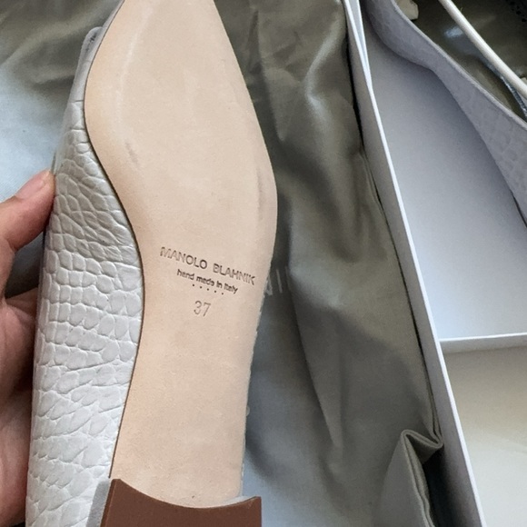 New!!! MANOLO BLAHNIK Maysale ballerina flats - Picture 2 of 6